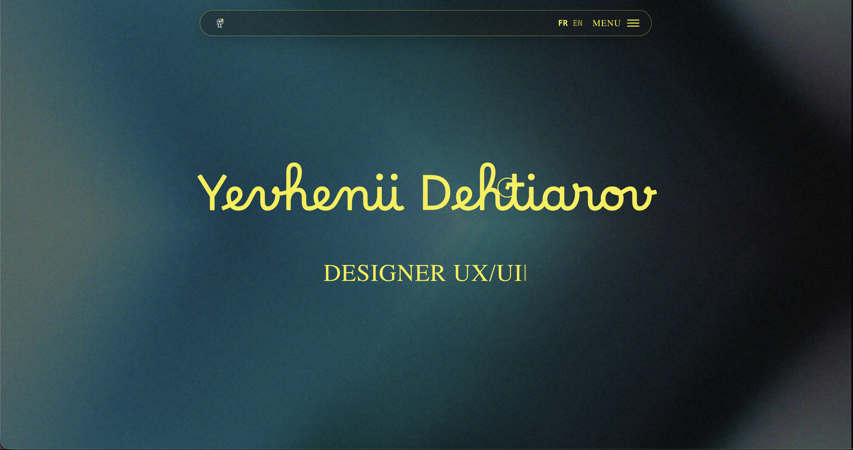 Aperçu du site Portfolio