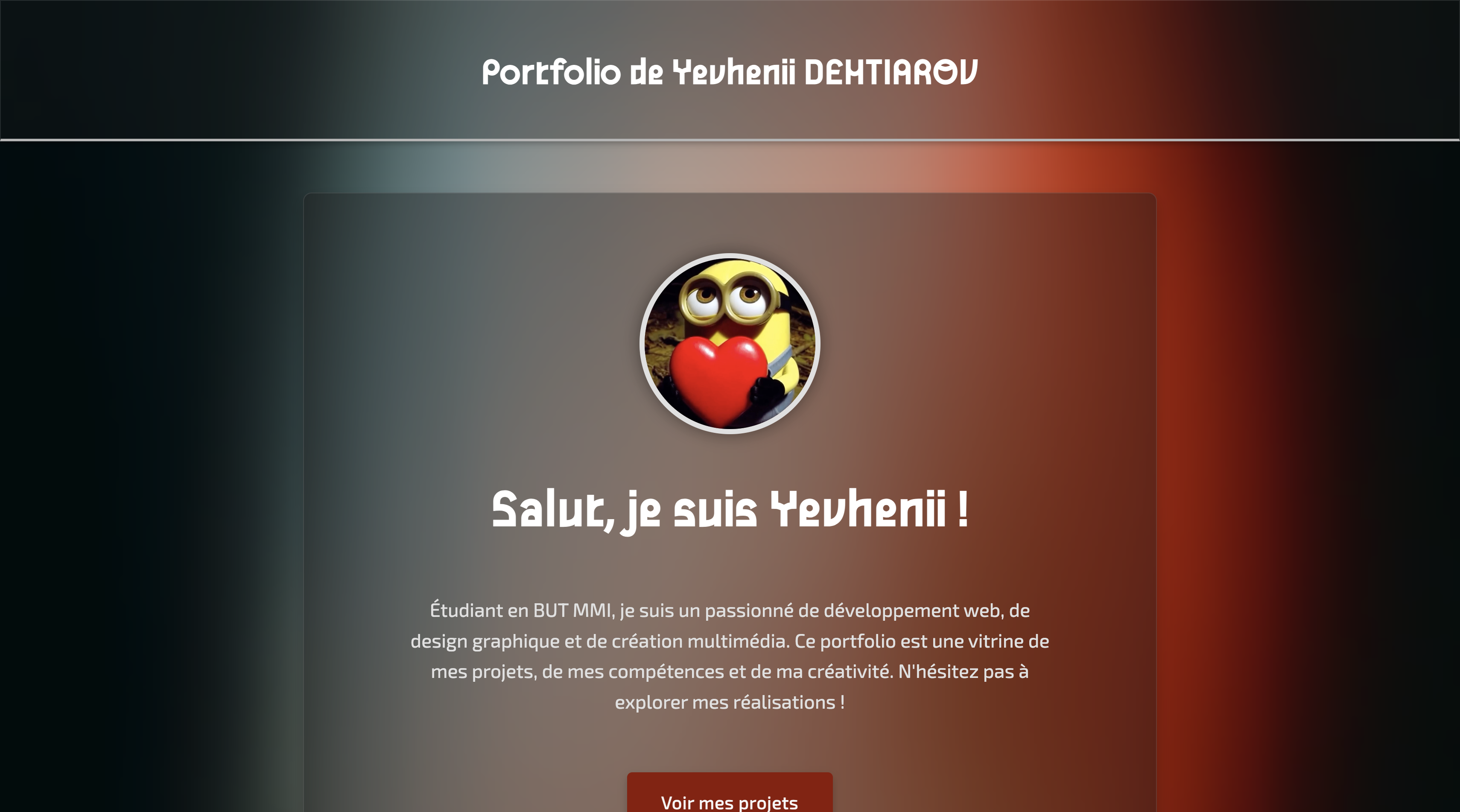 Aperçu du projet universitaire